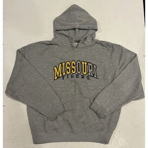 Vintage Mizzou Missouri Tigers Drake Inspired "Miss U" Sweatshirt Mens XL Gray